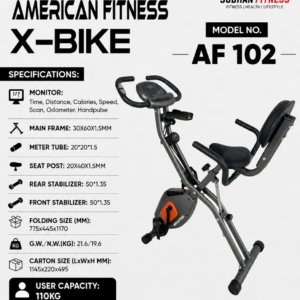 American Fitness X-Bike Af102
